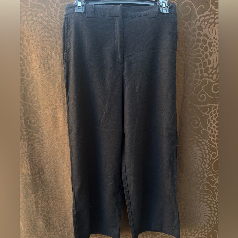 Rachel Zoe black wide leg casual pants